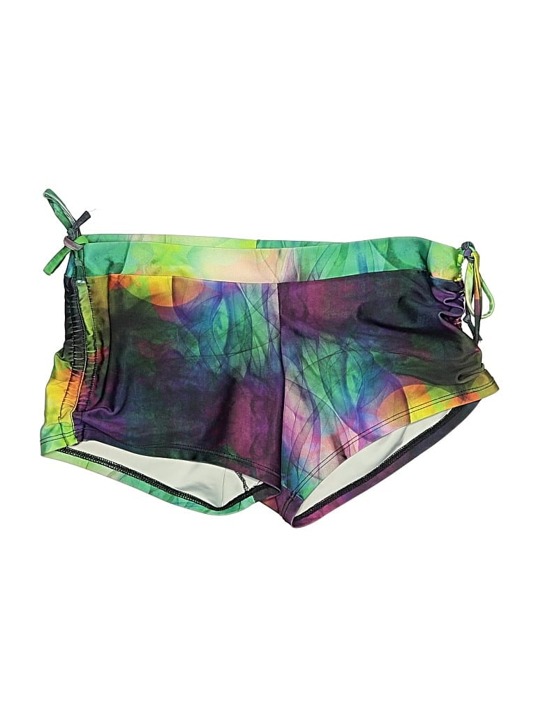 Pre-owned Onzie Swimsuit Bottoms In Green