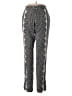 Yoana Baraschi 100% Polyester Animal Print Silver Casual Pants Size XS - photo 1