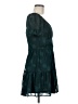 Trixxi 100% Polyester Hearts Teal Cocktail Dress Size M - photo 4