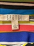 Spense 100% Polyester Stripes Blue Casual Dress Size L - photo 7