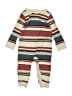 Tea 100% Cotton Stripes Ivory Burgundy Long Sleeve Onesie Size 9-12 mo - photo 2