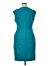 Dana Buchman Teal Cocktail Dress Size 14 - photo 2