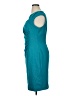 Dana Buchman Teal Cocktail Dress Size 14 - photo 5