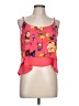 Papaya 100% Rayon Pink Sleeveless Blouse Size L - photo 1