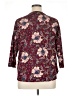 Chenault Burgundy 3/4 Sleeve Blouse Size XL - photo 2