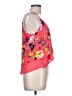 Papaya 100% Rayon Pink Sleeveless Blouse Size L - photo 4