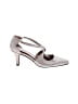 Life Stride Metallic Silver Heels Size 6 - photo 1