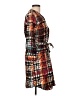 Attention 100% Polyester Tweed Brown Casual Dress Size L - photo 4