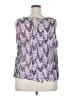 Torrid 100% Nylon Silver Sleeveless Blouse Size 2X Plus (2) - photo 2