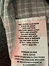 Soft Joie 100% Cotton Plaid Gray Long Sleeve Button-Down Shirt Size M - photo 8