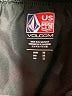 Volcom Graphic Black Track Pants Size M (kids) - photo 3