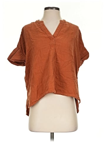 Madewell Short Sleeve Blouse (view 1)
