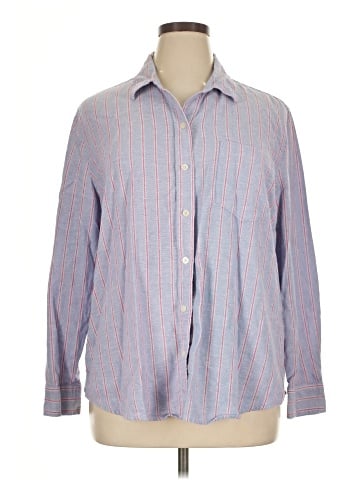 Gap Long Sleeve Button-Down Shirt (view 1)