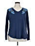 Bobeau Blue Pullover Sweater Size XL - photo 1