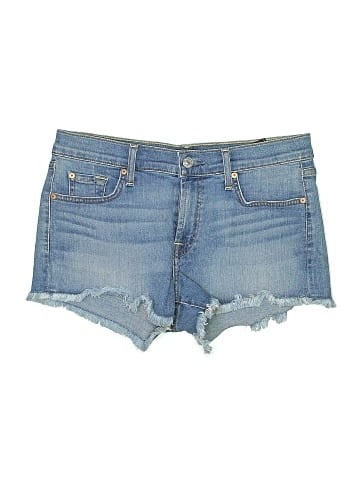7 For All Mankind Denim Shorts (view 1)