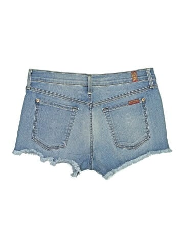 7 For All Mankind Denim Shorts (view 2)