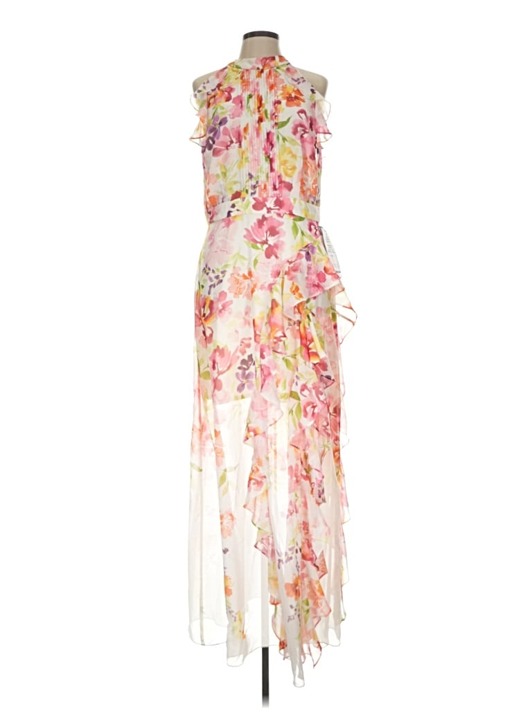 Pre-owned Betsy & Adam Cocktail Dress In Pink