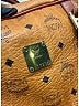 MCM 100% Coated Canvas Tan Vintage Logo Weekender One size - photo 5