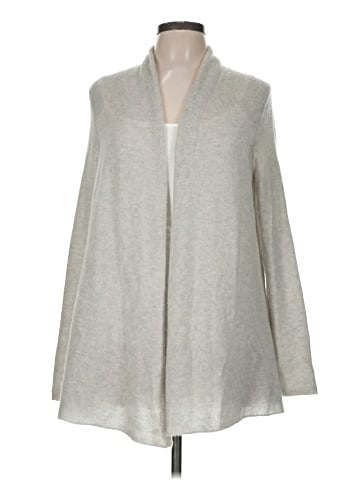 White + Warren Cashmere Cardigan (view 1)
