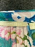 Sunny Leigh 100% Polyester Floral Blue 3/4 Sleeve Blouse Size L - photo 7