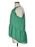 1.State 100% Polyester Green Sleeveless Blouse Size XL - photo 5