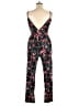 Derek Heart Graphic Black Jumpsuit Size XL - photo 2