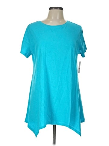 New York & Company Short Sleeve T-Shirt (view 1)