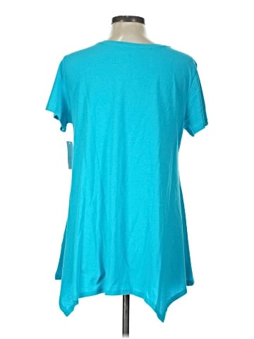 New York & Company Short Sleeve T-Shirt (view 2)