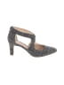 Life Stride Plaid Gray Heels Size 8 - photo 1