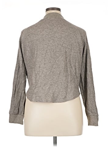 Madewell Waffle-Knit Long-Sleeve Crewneck Tee (view 2)