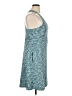 MPG Chevron-herringbone Color Block Teal Casual Dress Size XL - photo 4