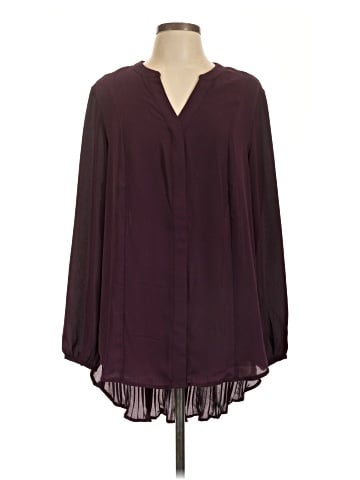 Melissa McCarthy Seven7 Long Sleeve Blouse (view 1)