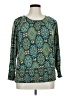 Cha Cha Vente Teal Pullover Sweater Size XL - photo 1