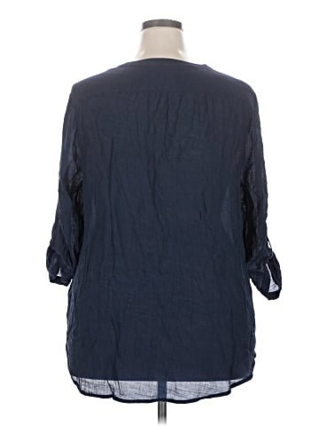Cj Banks 3/4 Sleeve Blouse (view 2)