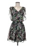 Candie's 100% Polyester Floral Black Cocktail Dress Size M - photo 1