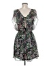 Candie's 100% Polyester Floral Black Cocktail Dress Size M - photo 2