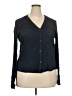 DR2 Black Long Sleeve Blouse Size XXL - photo 1