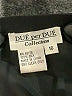 Due Per Due 100% Silk Solid Black Silk Skirt Size 16 - photo 4