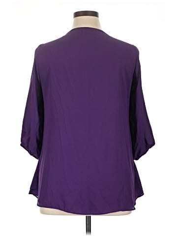 City Chic Long Sleeve Blouse (view 2)