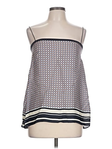 Vince. Sleeveless Silk Top (view 1)