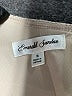 Emerald Sundae Metallic Ivory Gold Cocktail Dress Size S - photo 3