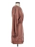 Le Lis 100% Polyester Solid Brown Casual Dress Size S - photo 4