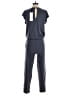 Bobi 100% Cotton Solid Gray Jumpsuit Size M - photo 2