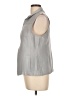 Chico's Silver Vest Size Lg (2) - photo 5