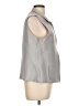 Chico's Silver Vest Size Lg (2) - photo 4