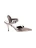 Stuart Weitzman Metallic Silver Heels Size 7 - photo 1