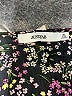 Just Fab 100% Polyester Black Purple Long Sleeve Blouse Size XL - photo 7