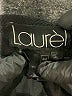 Laurel 100% Wool Solid Black Wool Skirt Size 10 - photo 4