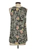 Dylan 100% Viscose Gray Tank Top Size S - photo 2