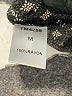 THML 100% Rayon Graphic Black Long Sleeve Blouse Size M - photo 8